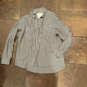 Button down striped shirt